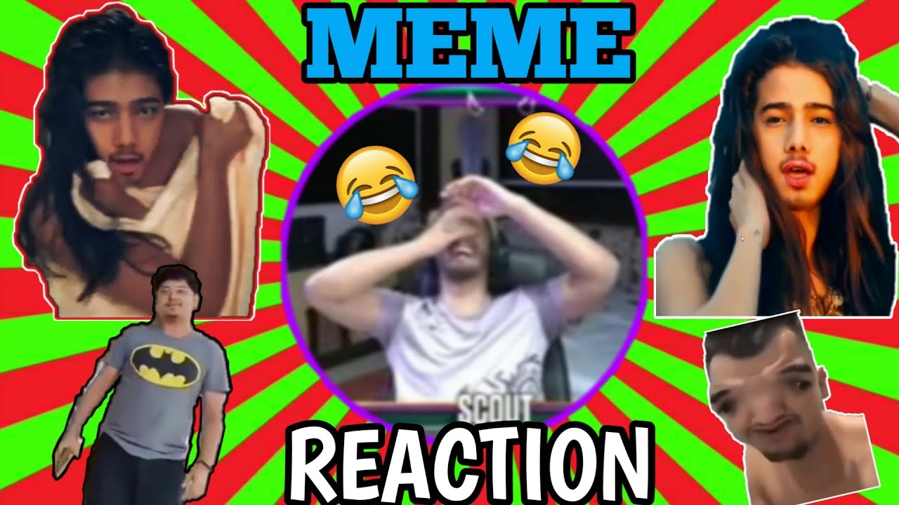Scout Live Reaction On His Memes 😂 | Scout Can't Control His Laughing | Mortal,Mavi