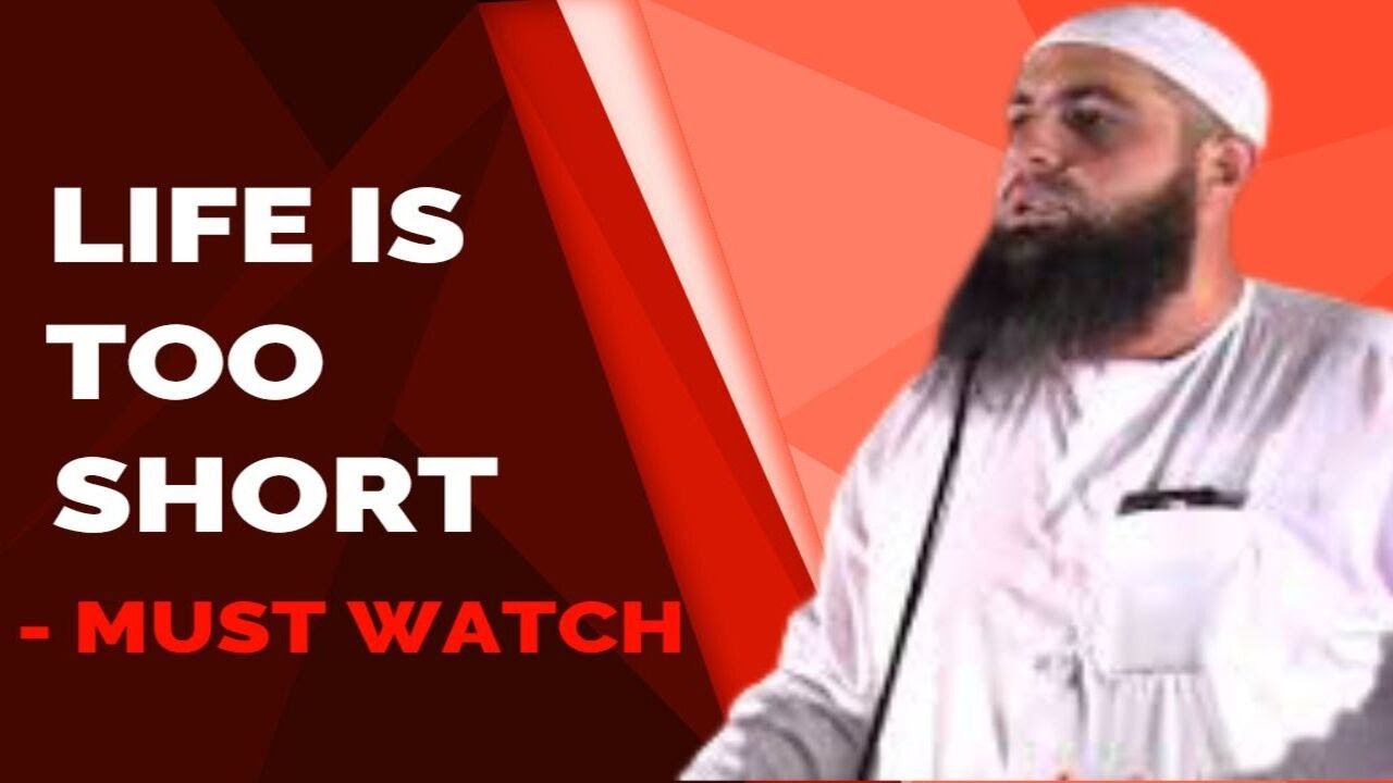 Life Is Too Short By Mohamed Hoblos | Mohamed hoblos emotional | Mohamed hoblos emotional speech