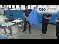 medical drape with side tape making machine