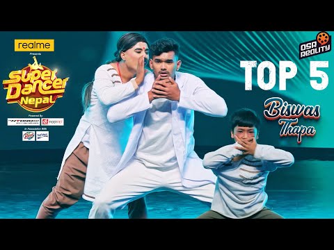 SUPER DANCER NEPAL | Biswas Thapa & Karan Shah, Srijan Rawal || Ma Ke Bhanu | Performance Top 5