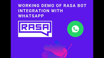 Rasa Chatbot - WhatsApp Deployment Demo for Restaurant search