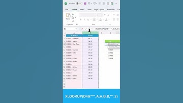 XLOOKUP Formula with Wildcard in Excel #excelformula #exceltips #shorts