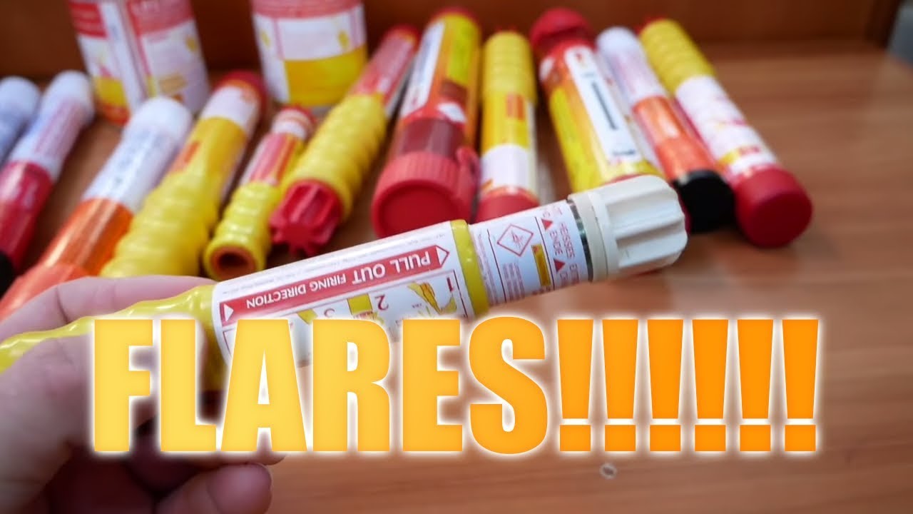Flares!!!! Getting Ready to sail, # Vlog1
