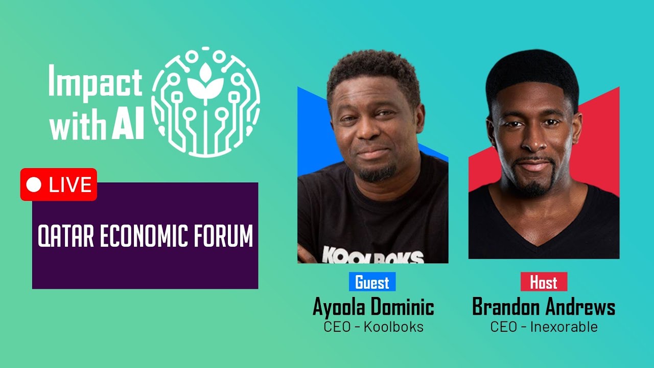 Koolboks CEO talks AI + refrigeration 🥶 at the 2025 Qatar Economic Forum