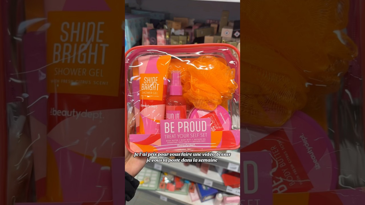 Nouveau kit beauté chez Action 