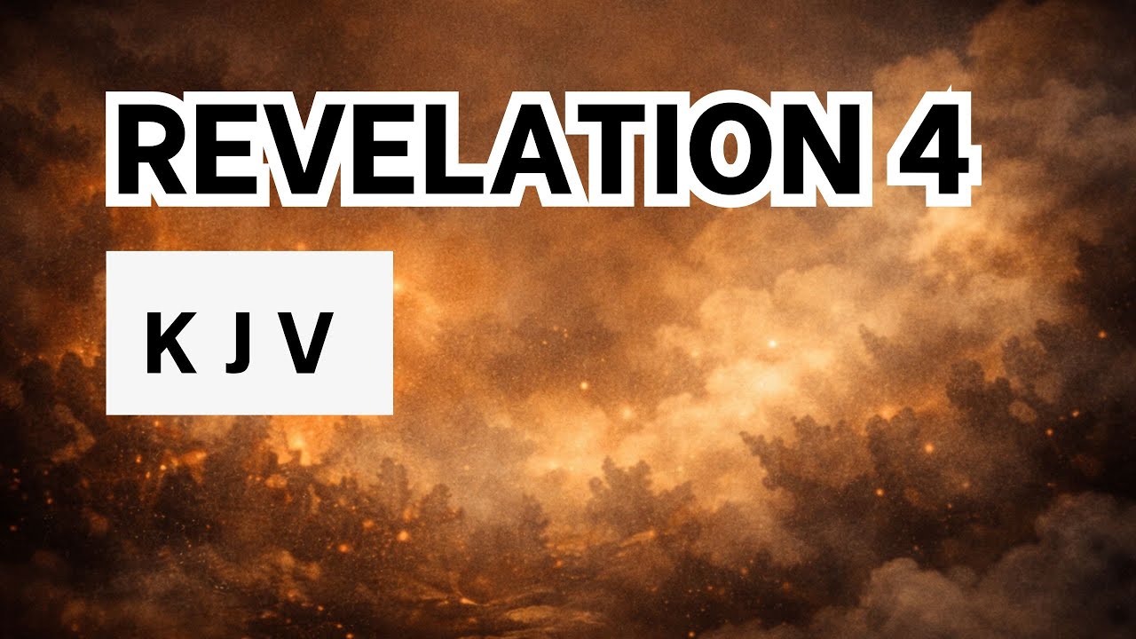 Откровение, глава 4 | Престол на небесах | Аудио Библия | Текст без музыки