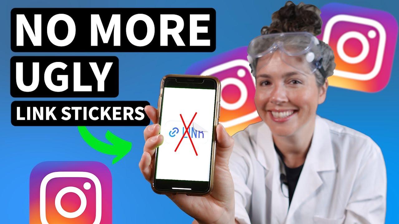 Update How to add link to Instagram Story (NEW CUSTOM LINK STICKER HACK)