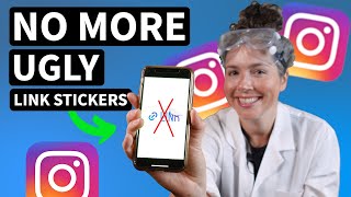 How to add a link to your Instagram Stories in 2022 (PLUS make CUSTOM link stickers!)