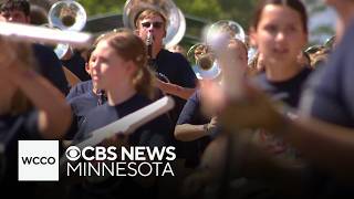 Rosemount marching bands road to Pasadena starts at the Minnesota State Fair