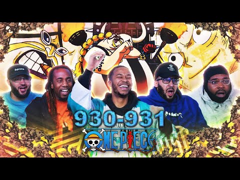 QUEEN CHALLENGES LUFFY! One Piece Eps 930/931 Reaction