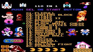 NES 110 in 1 Multi Cart : Best 8-Bit Games Collection