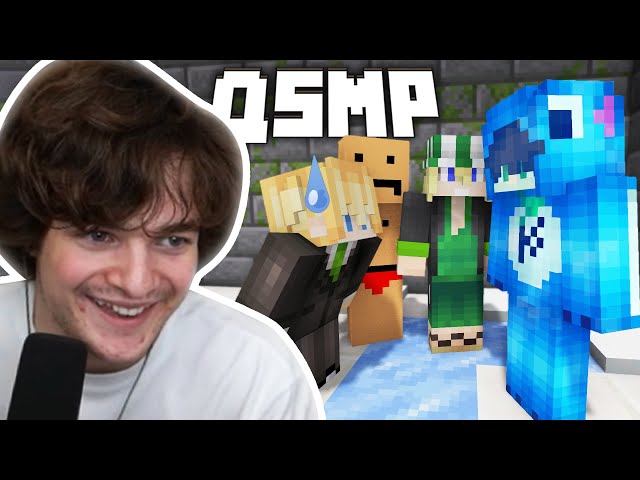 Tubbo Explores QSMP With Philza & Friends! 