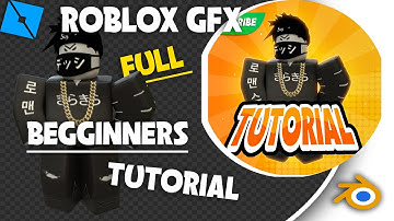 Roblox GFX Tutorial [For EXTREME BEGINNERS] Exporting, Texturing, Lighting, etc