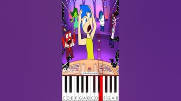 INSIDE OUT 2 GET ABSTRACTED! Pibby Saves Joy! (@badmryogurt) - Octave Piano Tutorial