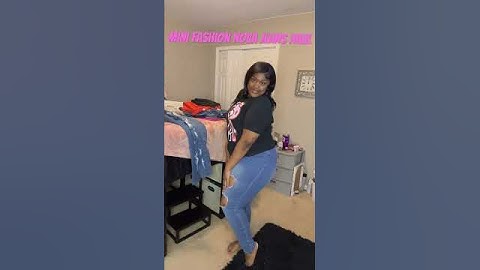 MINI FASHIONNOVA Jeans Haul ! #foryou #viral #shorts #fashionnova #fashionovahaul #haul #haulvideo