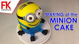 BAKING - Making of the Minion Cake