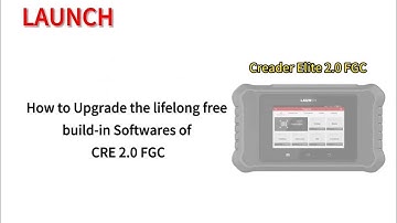 How to Update Launch Creader Elite 2.0 FGC Scanner Software- OBDII365