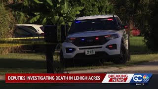 Death investigation underway along Lake Avenue in Lehigh Acres