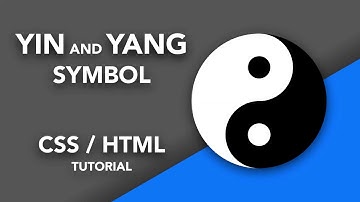 Yin and Yang Symbol – CSS / HTML Tutorial