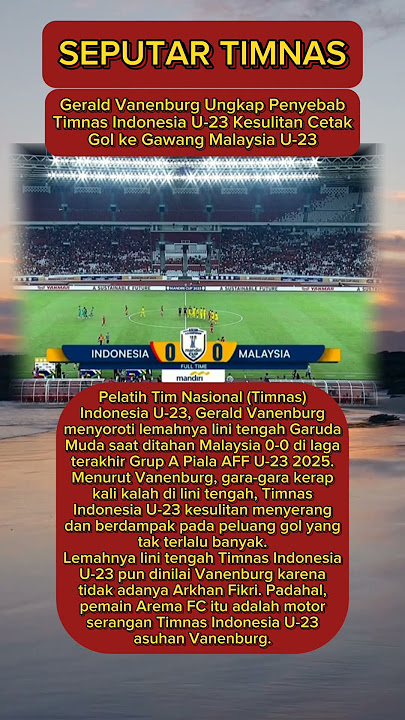 seng penting bisa lolos ,, #seputartimnasindonesia