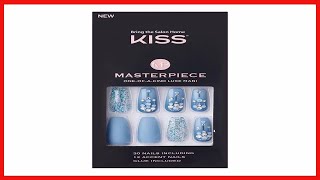 Great product -  KISS Masterpiece One-Of-A-Kind Luxe Mani, Long Length, Premium Acrylic Fake Nails,