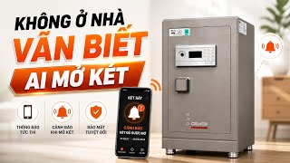Biết Ai Mở Két Ngay Trên Điện Thoại | Két Sắt Xiaomi CRMCR 61LB Có Gì Đặc Biệt?