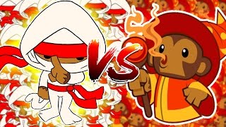 Bloons TD Battles | NINJAS VS WIZARDS! - THE ULTIMATE TEST OF TOWERS!