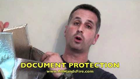 Protect Your Important Documents with a Fireproof Pouch