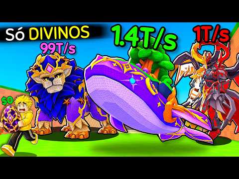 I STARTED from ZERO getting ONLY DIVINES in this STEAL AN EGG