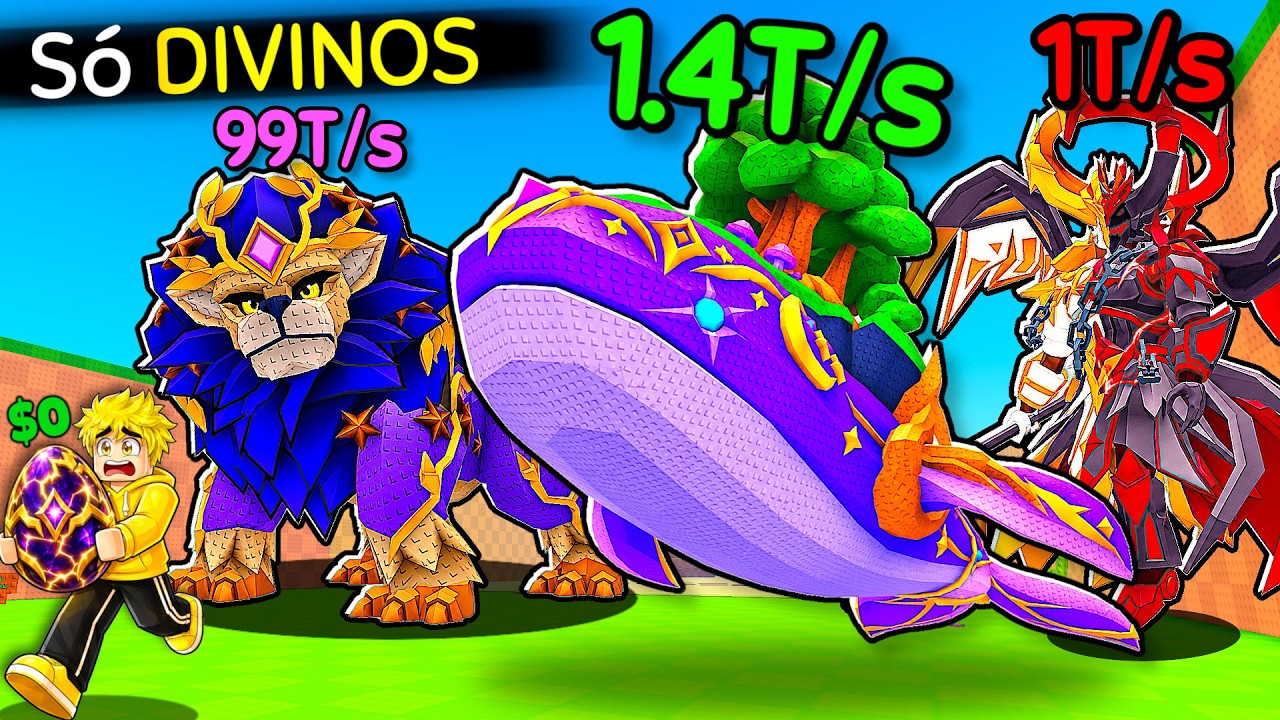 COMECEI do ZERO pegando SÓ DIVINOS nesse ROUBE UM OVO