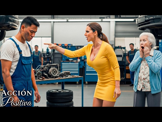 Lo despidieron por reparar gratis el auto de una anciana y días después descubrió quién era ella. - YouTube