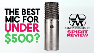 Aston Spirit Microphone REVIEW  [Shootout with Shure SM7B & Neumann TLM + Acoustic Guitar Test]