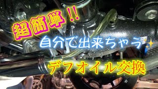 誰でも簡単！GR86＆BRZ デフオイル交換