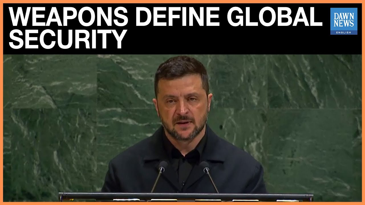 Weapons, Not Words, Now Decide Who Survives in Global Security Crisis: Zelensky  | Dawn News English