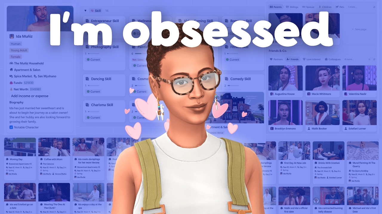 How I Track My Sims & Their Relationships (For Sims 2, 3 & 4!)