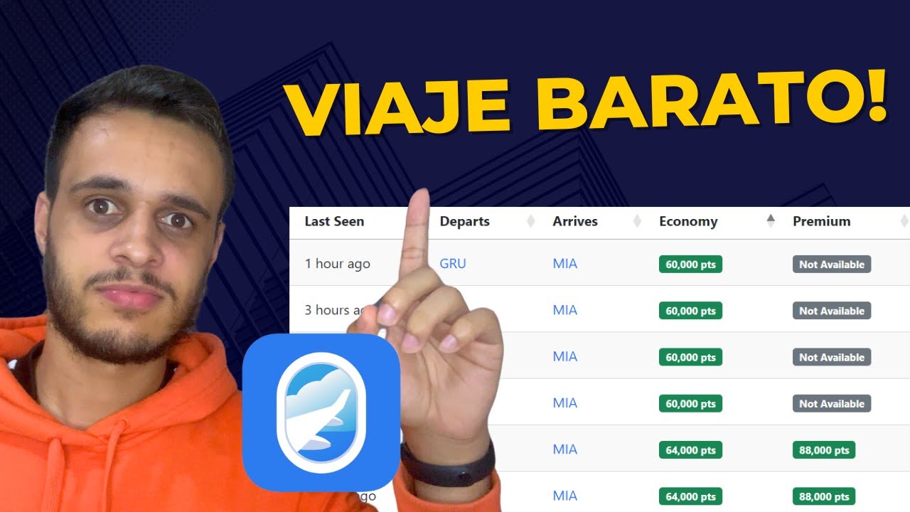 Como encontrar passagens baratas com o Seats.Aero