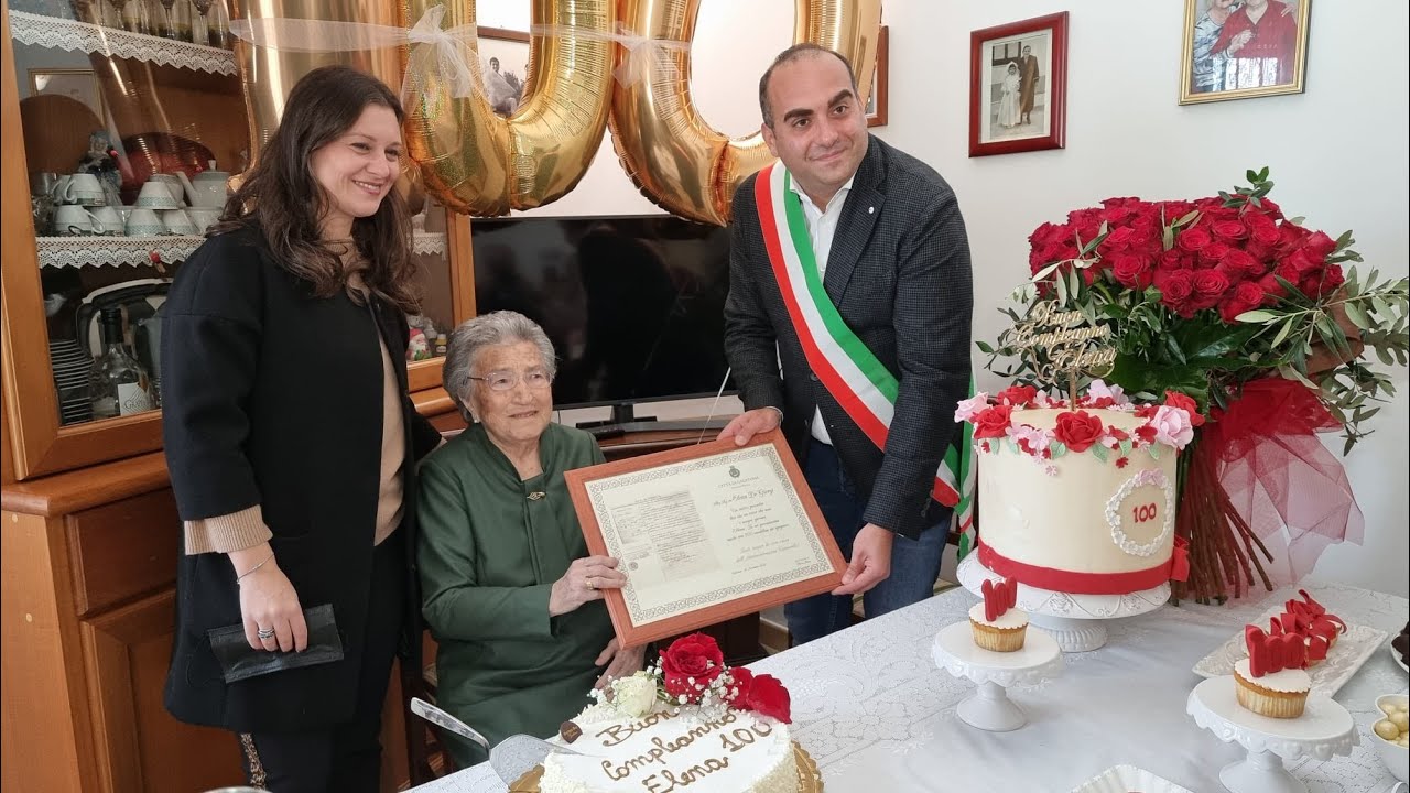 I 100 anni di Nonna Elena