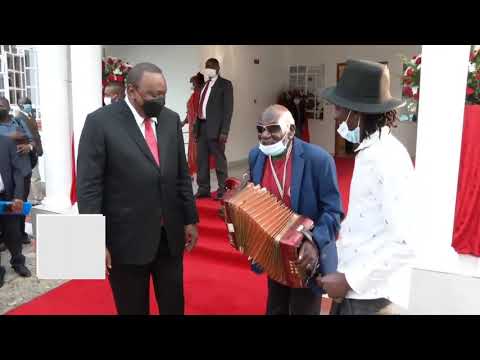 President Uhuru After Party Presentions