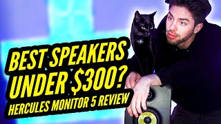 Hercules Monitor 5 Review - Best Monitor Speakers Under $300? + How to Place Your Monitors