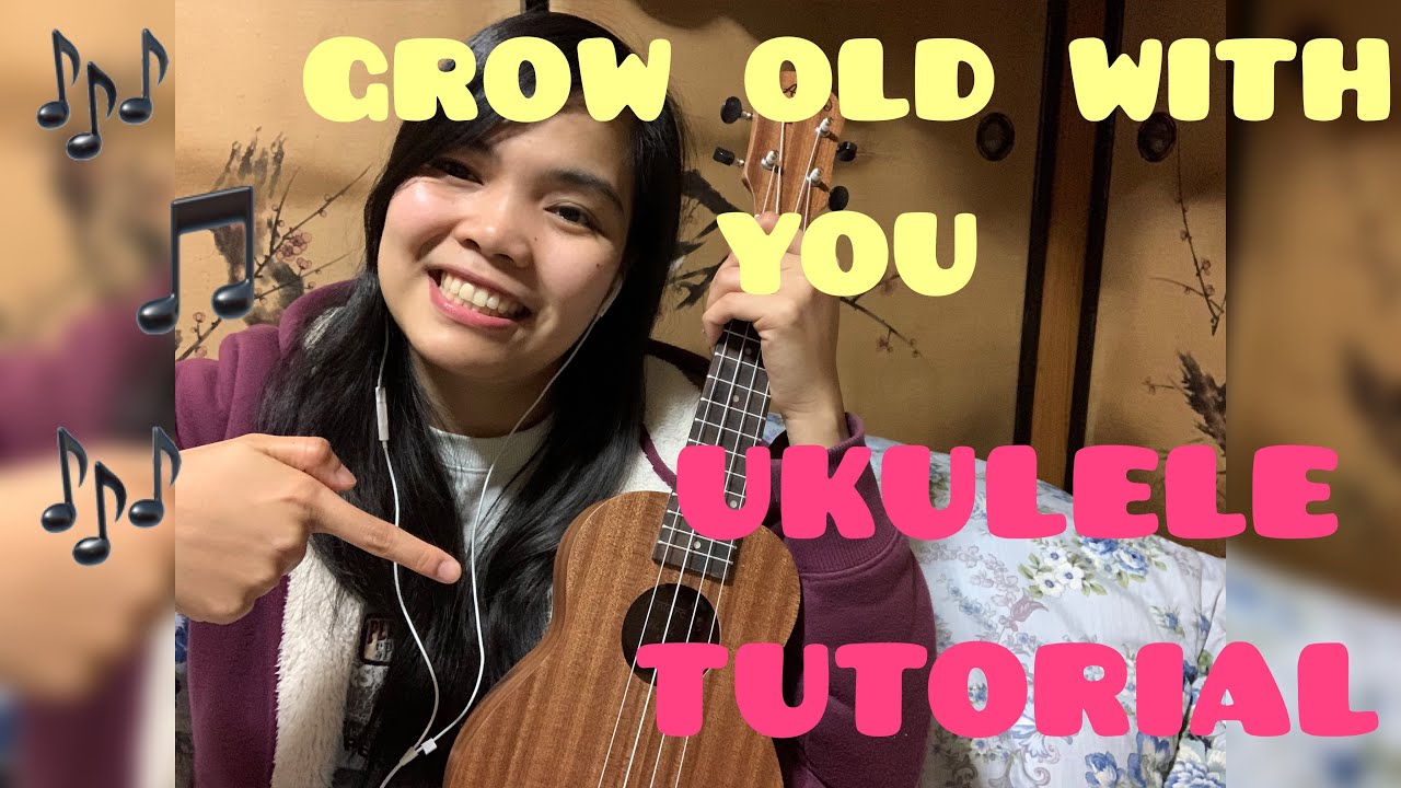 Grow Old with You by Adam Sandler Ukulele Tutorial OFW Japan 🇯🇵 Vlog