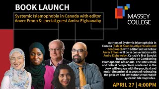 Book Launch: Systemic Islamophobia in Canada: A Research Agenda’ with special guest Amira Elghawaby