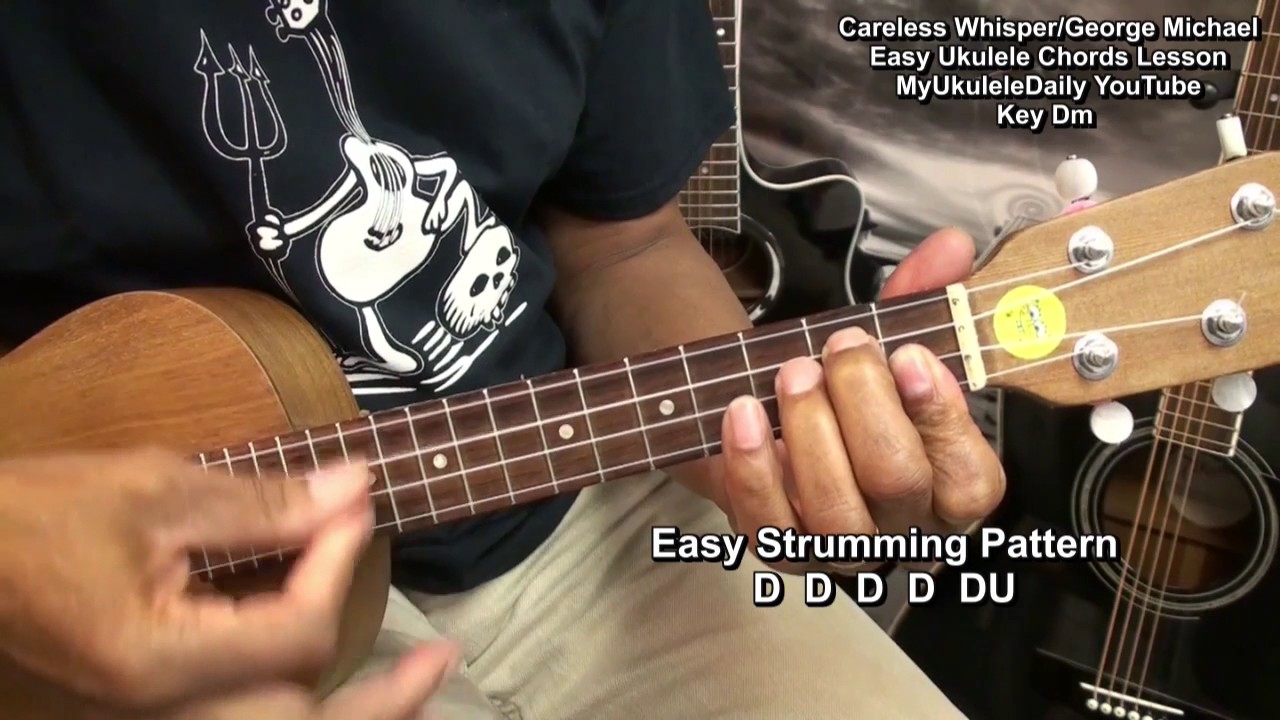 usa play greenville sc George Michael Careless Whisper Easy Strum Ukulele Tutorial MyUkuleleDaily EricBlackmonMusicHD