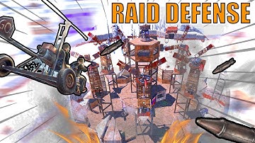 INSANE POV of TRIPLE CLAN 30+ MAN RAID on RUSTORIA