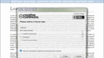 Creative Commons Add-in for Microsoft Office