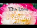 【The Rose 〜愛は花、君はその種子〜 】スタジオジブリ映画『おもひでぽろぽろ』より