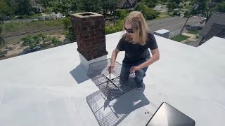 🏠Installing a Chimney Cap ​⁠