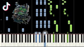 merry go round of life (   ) (Piano Tutorial) [Synthesia]