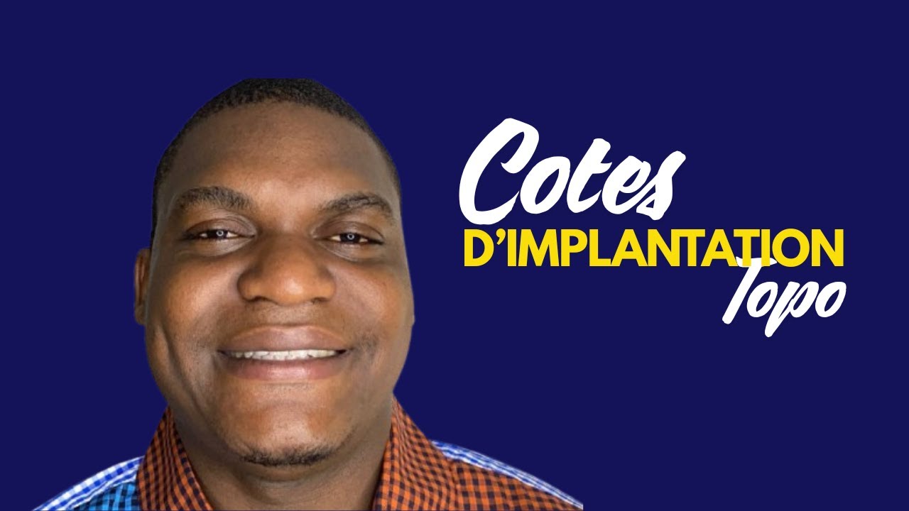 Cotes d'implantation