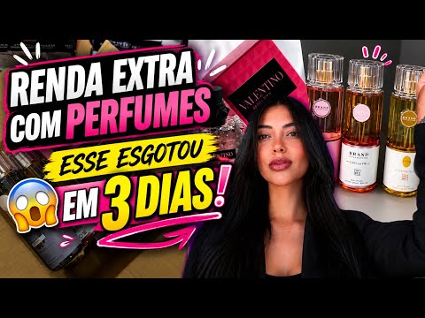 Renda extra com perfumes/ Rotina real trabalhando com meu esposo e ainda vendendo perfumes