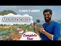 Mussoorie tour plan  budget  az mussoorie trip guide  mussoorie tourist places